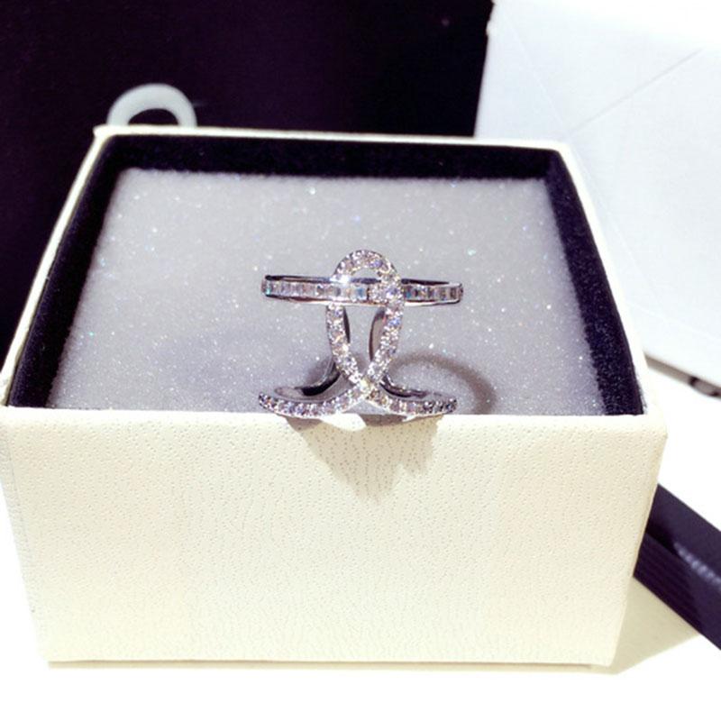 Hot 2020 Korean Silver Color Elastic Zircon Multiple rows Rings for women rhinestones elastic rings gifts anillos mujer
Hot 2020 Korean Silver Color Elastic Zircon Multiple rows Rings for women rhinestones elastic rings gifts anillos mujer
