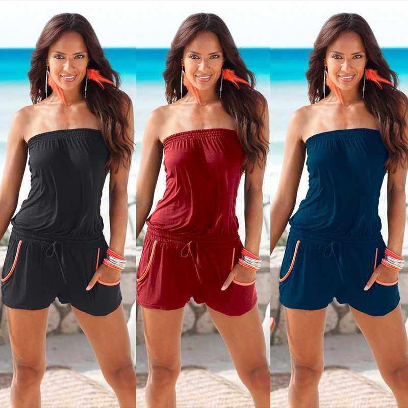 2020 Summer Women Jumpsuits Strapless Chest Wrapped One Piece Running Shorts Rompers Women Jumpsuit Solid Playsuits Sport1, Black
2020 Summer Women Jumpsuits Strapless Chest Wrapped One Piece Running Shorts Rompers Women Jumpsuit Solid Playsuits Sport1, Black