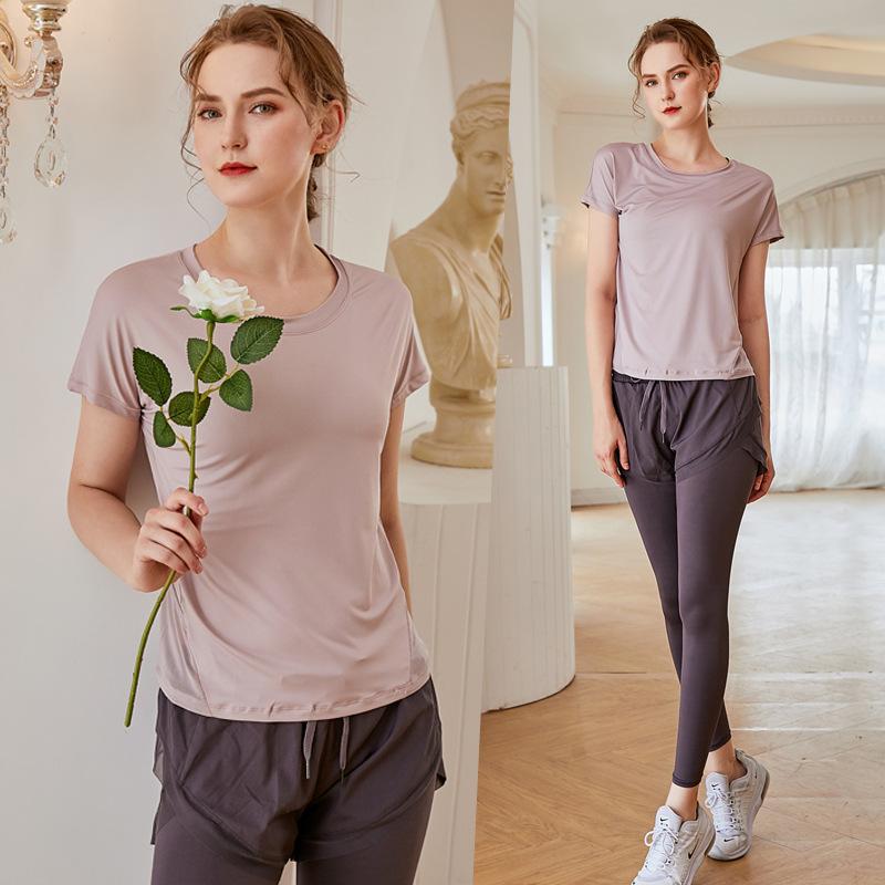 Yoga Set Seamless Clothing Fitness Gym Sports Suits for Women Running Sportswear Yoga Tracksuit Workout T-shirt+leggings 2pcs, Green
Yoga Set Seamless Clothing Fitness Gym Sports Suits for Women Running Sportswear Yoga Tracksuit Workout T-shirt+leggings 2pcs, Green