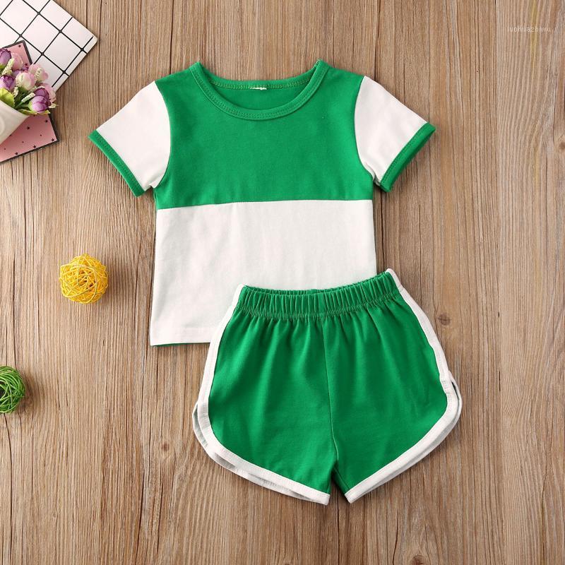 Children's Set 2020 Fashion Infant Baby Girls Summer Outfits Clothes Sets 2pcs Patchwork T-shirt Top+Shorts Outfit 1-4 Years1, Khaki
Children's Set 2020 Fashion Infant Baby Girls Summer Outfits Clothes Sets 2pcs Patchwork T-shirt Top+Shorts Outfit 1-4 Years1, Khaki