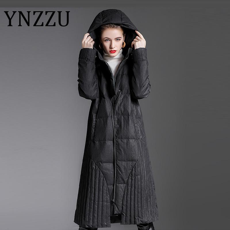 YNZZU High Quality 2020 Winter Women' Down Jacket Long Style Black Hooded Female White Duck Down Coat OutwearsA1623
YNZZU High Quality 2020 Winter Women' Down Jacket Long Style Black Hooded Female White Duck Down Coat OutwearsA1623