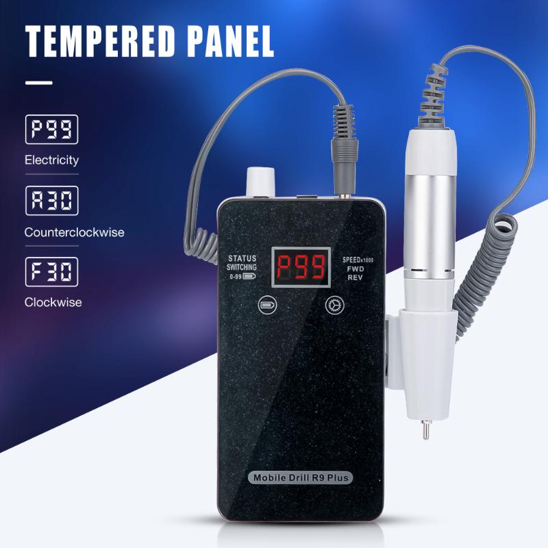 30000RPM Nail Drill Machine For Manicure Rechargeable Nail Gel Polisher File Apparatus For Manicure Electric Drill
30000RPM Nail Drill Machine For Manicure Rechargeable Nail Gel Polisher File Apparatus For Manicure Electric Drill