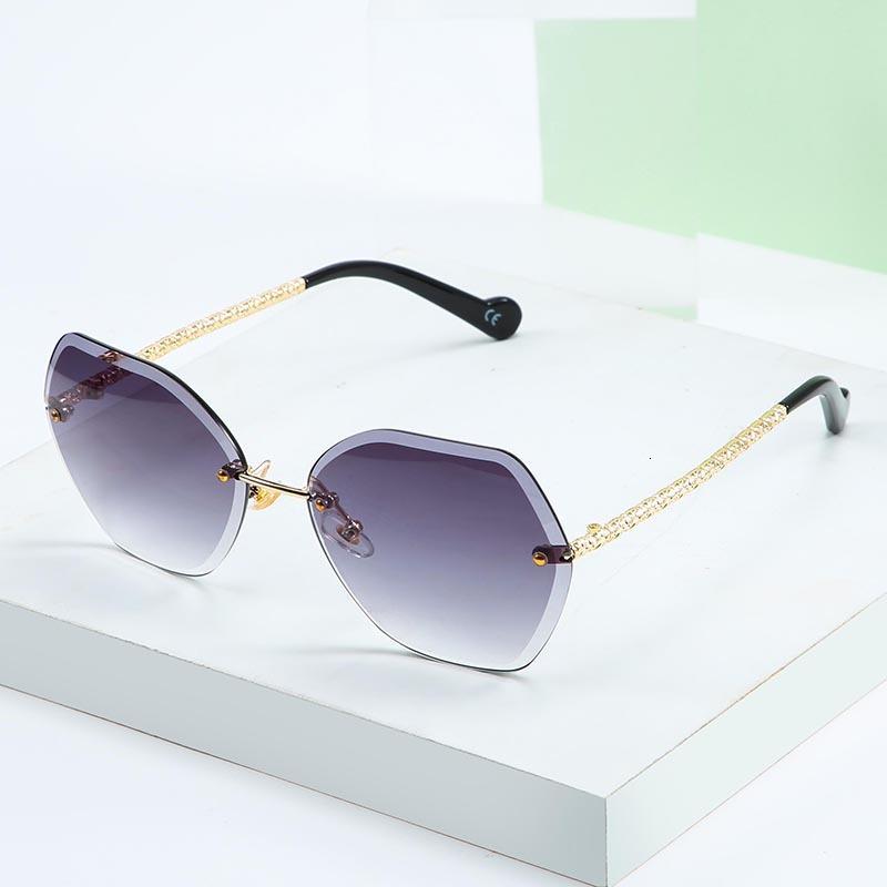 DENISA 2020 New Irregular Lens Sunglasses Women Unique Glasses Legs Gradient Rimless Sunglasses Eyewear Accessories G99804
DENISA 2020 New Irregular Lens Sunglasses Women Unique Glasses Legs Gradient Rimless Sunglasses Eyewear Accessories G99804