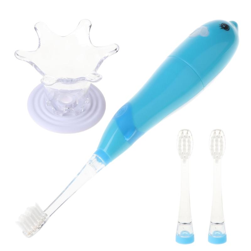 Kids Sonic Toothbrush Electric Brush Waterproof Musical Dolphin Shape LED A0NC
Kids Sonic Toothbrush Electric Brush Waterproof Musical Dolphin Shape LED A0NC
