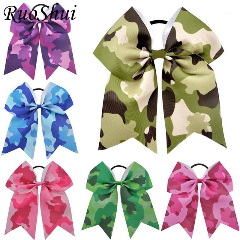 7 Inch Large Camouflage Printed Cheerleading Bow Grosgrain Ribbon Bows Elastic Band Ponytail Holder Women/Girls Hair Accessories1, Purple
7 Inch Large Camouflage Printed Cheerleading Bow Grosgrain Ribbon Bows Elastic Band Ponytail Holder Women/Girls Hair Accessories1, Purple
