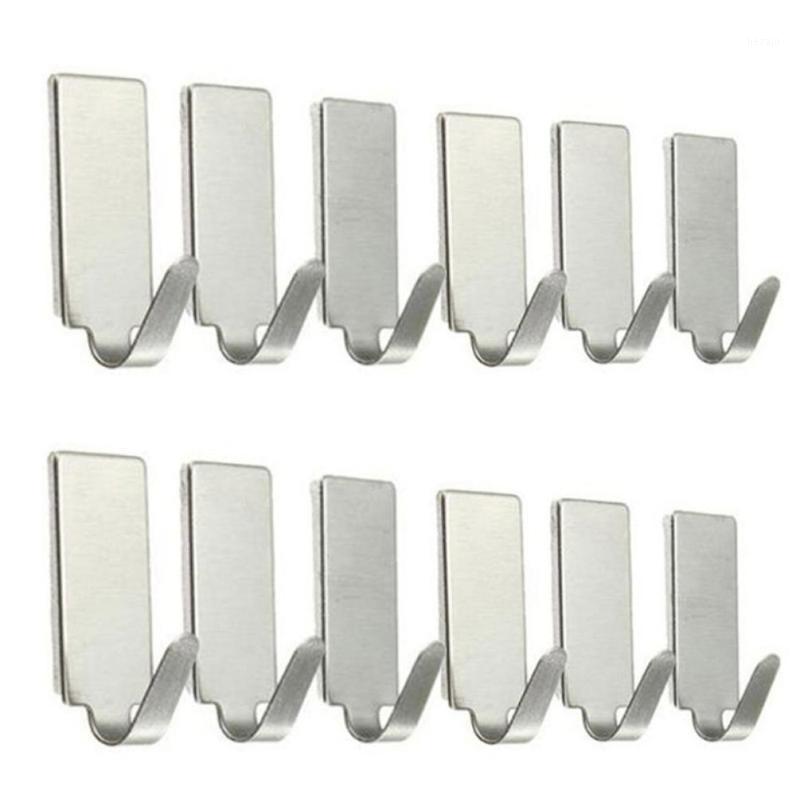 12pcs Adhesive Stainless Steel Towel Hooks Family Robe Hanging Hooks Hats Bag Family Robe Hats Bag Key Adhesive Wall Hanger1
12pcs Adhesive Stainless Steel Towel Hooks Family Robe Hanging Hooks Hats Bag Family Robe Hats Bag Key Adhesive Wall Hanger1