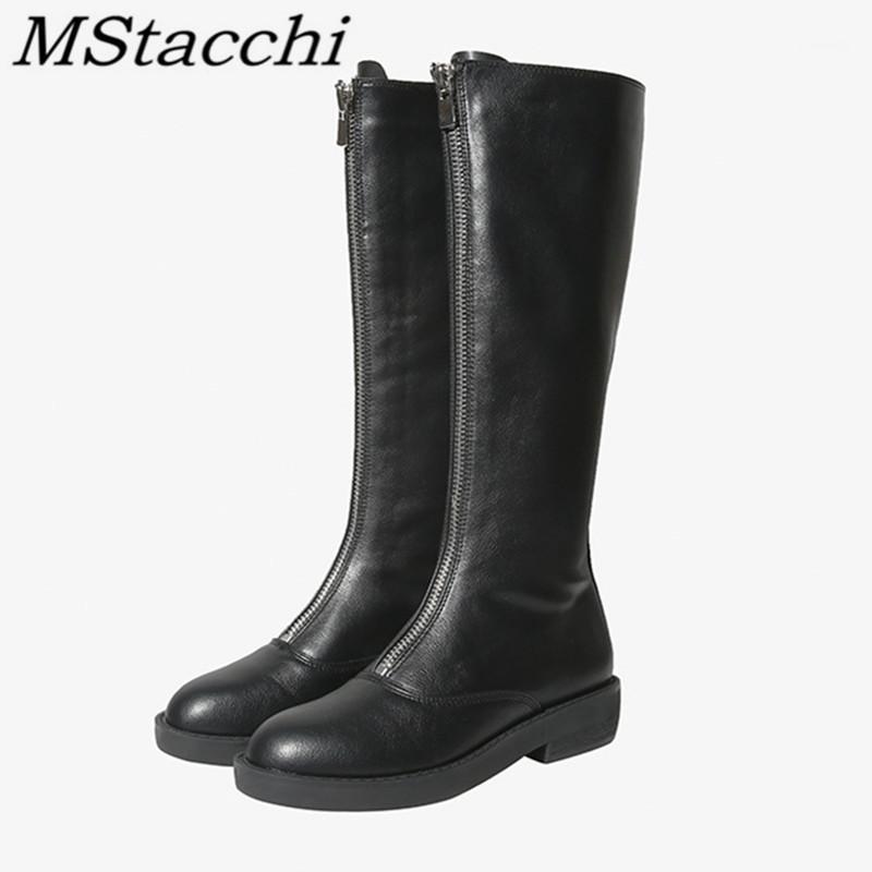 MStacchi Winter The Knee Boots Women Round Toe Thick Bottom Front Zipper Plush Party Boots 2020 Fashion Trend New Botas Feminina1, Black
MStacchi Winter The Knee Boots Women Round Toe Thick Bottom Front Zipper Plush Party Boots 2020 Fashion Trend New Botas Feminina1, Black