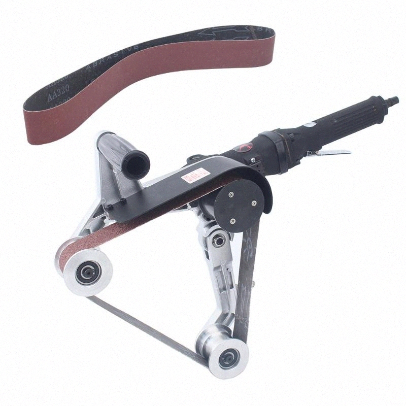 Pneumatic Pipe Polisher Belt Sander 760X40mm Polishing Tools GBCT#