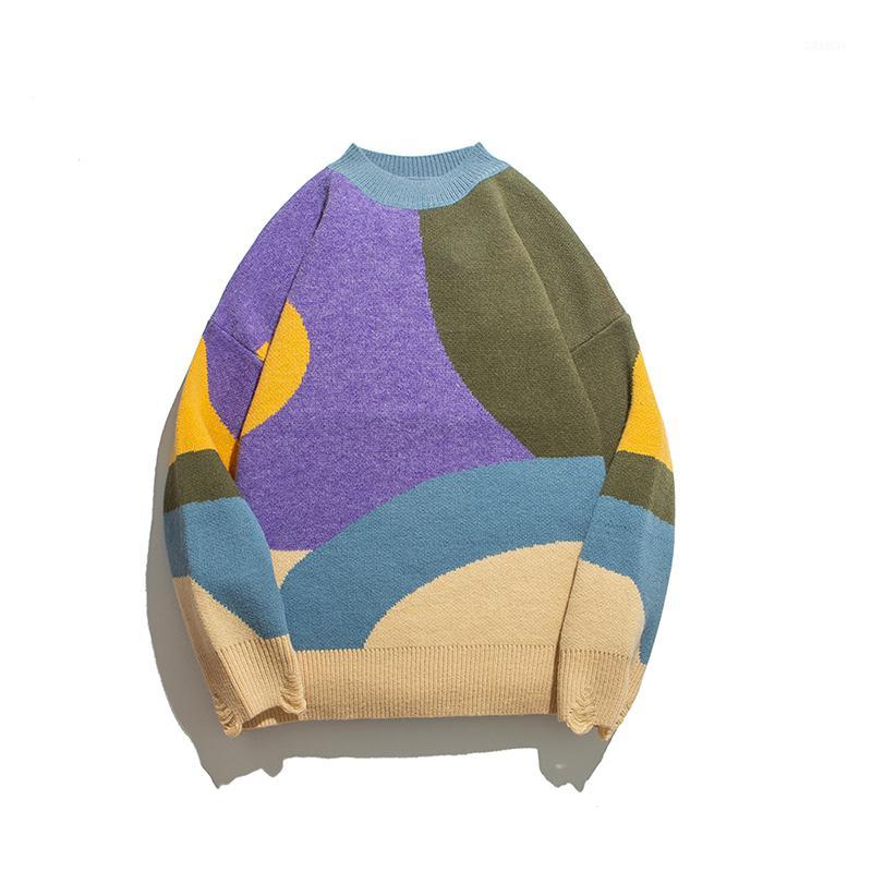 Original Color Block Geometric Oversize Sweater Mens Harajuku Streetwear Pullover Retro Autumn Sweaters Knitted Loose Clothing1, Pic color
Original Color Block Geometric Oversize Sweater Mens Harajuku Streetwear Pullover Retro Autumn Sweaters Knitted Loose Clothing1, Pic color