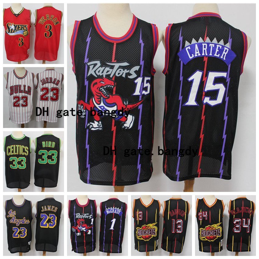 Vintage Carter McGrady Larry 33 Bird James Harden LeBron 23 James Olajuwon Classic Retro Reloaded Limited Edition Jersey Basketball Jerseys, Black;red
Vintage Carter McGrady Larry 33 Bird James Harden LeBron 23 James Olajuwon Classic Retro Reloaded Limited Edition Jersey Basketball Jerseys, Black;red