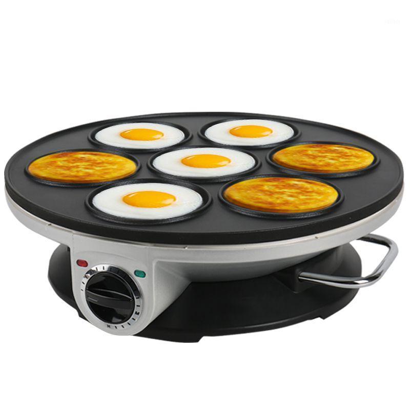 Home Crepe Maker Non-stick Pancake Machine Multifunction Electric Baking Pan Machine 7-hole Pancake Breakfast Machine1pc1
Home Crepe Maker Non-stick Pancake Machine Multifunction Electric Baking Pan Machine 7-hole Pancake Breakfast Machine1pc1