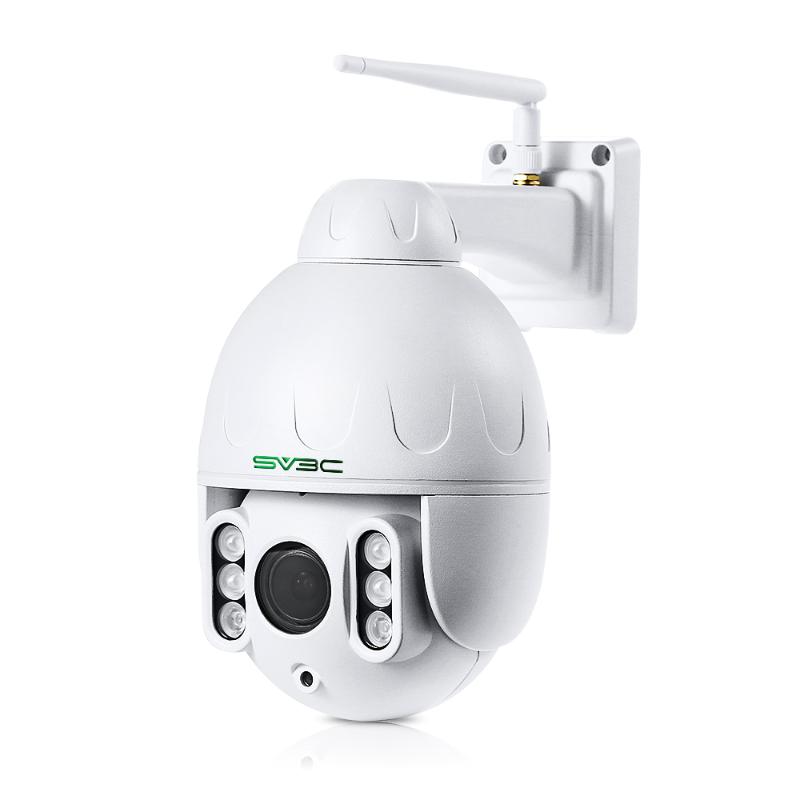 SV3C Wifi PTZ IP Camera 1080P 5MP Super HD 5X Zoom Two Way Audio Wireless PTZ Cam Outdoor 60m IR Video Home Security Camera P2P
SV3C Wifi PTZ IP Camera 1080P 5MP Super HD 5X Zoom Two Way Audio Wireless PTZ Cam Outdoor 60m IR Video Home Security Camera P2P