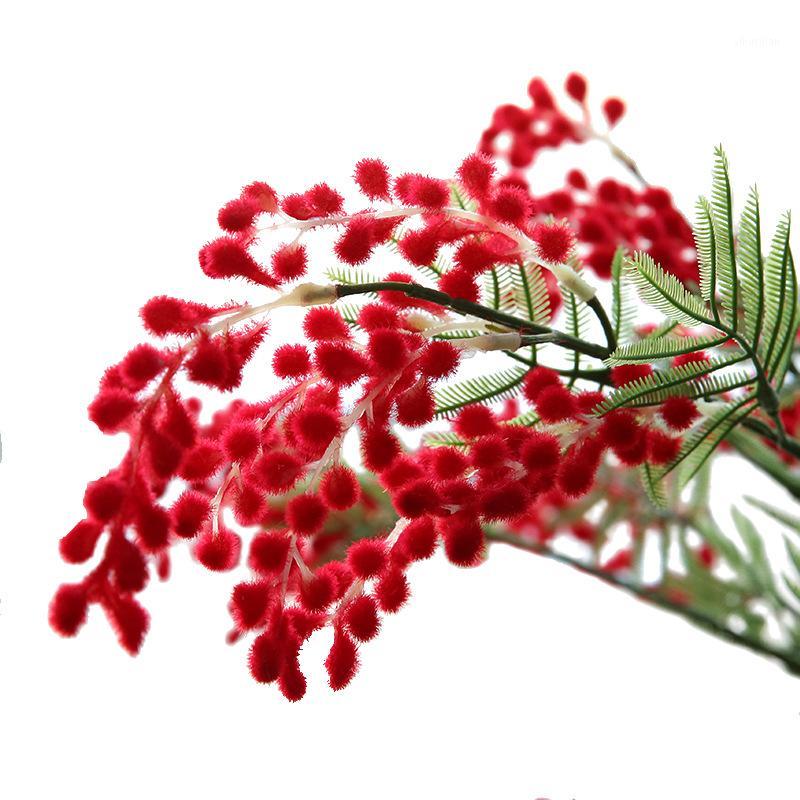 38cm 3pcs Artificial Acacia Yellow Mimosa Wedding Party Decor Red Bean Plant Pudica Spray fake Silk Flower Plastic Mimosa1, Green
38cm 3pcs Artificial Acacia Yellow Mimosa Wedding Party Decor Red Bean Plant Pudica Spray fake Silk Flower Plastic Mimosa1, Green