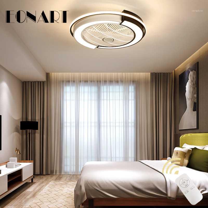 

21 Inch ceiling fans lamp with smart remote control roof led lighting fan modern bedroom indoor decorate lighting ceiling fans1