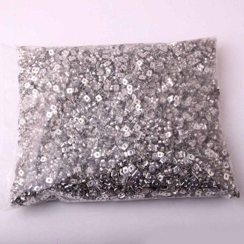 1000pcs/Lot Gold Silver Plated Butterfly Earring Backs Stoppers Earnuts Earring Plugs Alloy Findings DIY Jewelry Accessories Wholesale Price