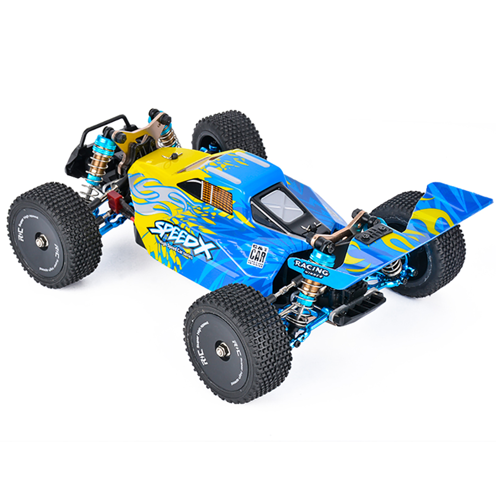 XLF 1:14 RC Electric Remote Control Off-Road Model Car Buggy Brushed 550 Motor Metal Chassis Suspension
XLF 1:14 RC Electric Remote Control Off-Road Model Car Buggy Brushed 550 Motor Metal Chassis Suspension