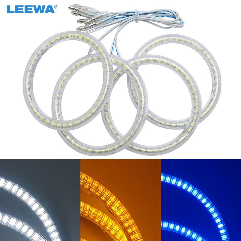 LEEWA 4x80mm For Lada VAZ 2114 Car SMD LED Halo Rings Angel Eyes DRL Head Lamp Light White/Blue/Yellow #CA1159
LEEWA 4x80mm For Lada VAZ 2114 Car SMD LED Halo Rings Angel Eyes DRL Head Lamp Light White/Blue/Yellow #CA1159
