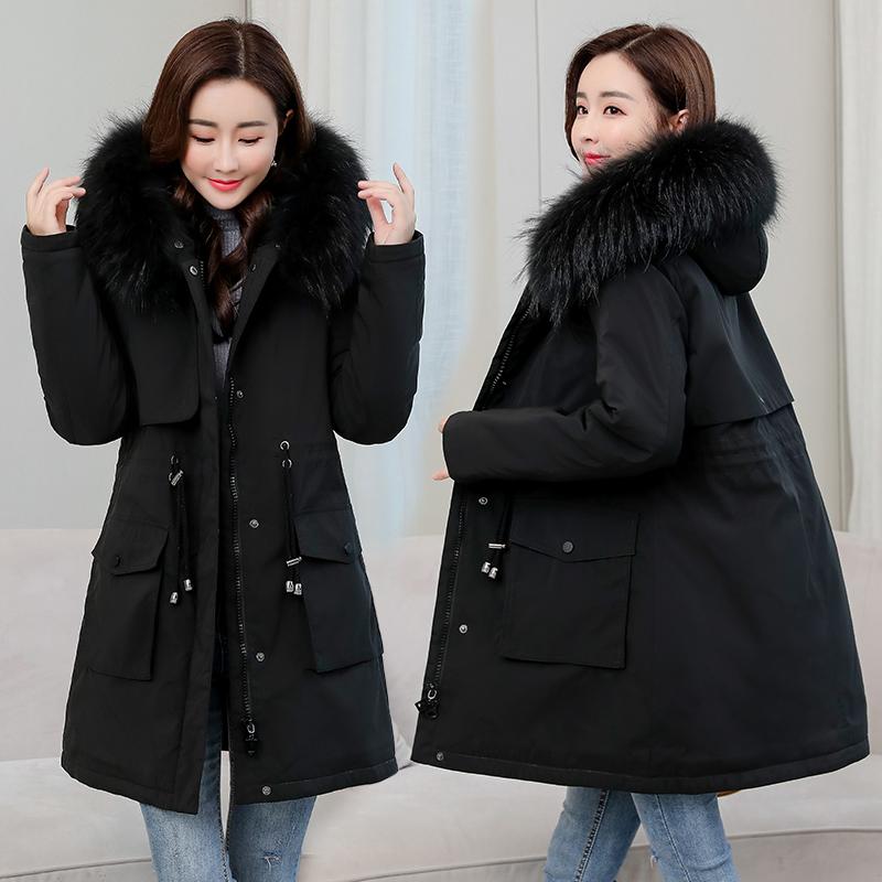 Soperwillton 2021 Thick Flocking Cozy Winter -5XL Women Jacket Fake Fur Long Sleeve Adjustable Waist Cotton Female Tops Coat, Black
Soperwillton 2021 Thick Flocking Cozy Winter -5XL Women Jacket Fake Fur Long Sleeve Adjustable Waist Cotton Female Tops Coat, Black