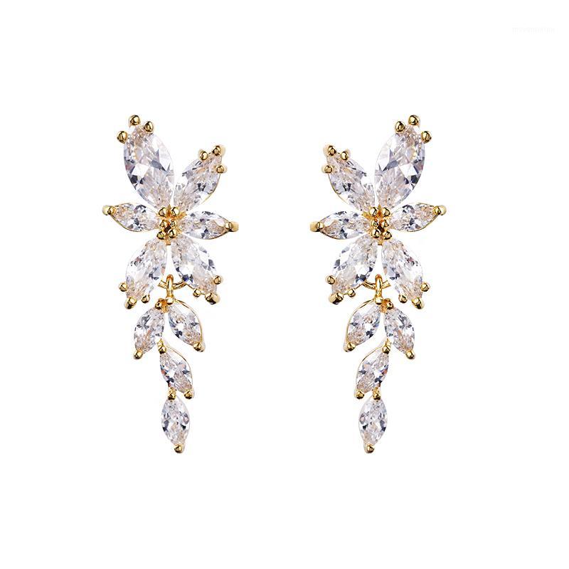 WEIMANJINGDIAN Marquise Flower Cubic Zirconia CZ Crystal Earrings for Women Wedding Bride or Bridesmaid Jewelry1
WEIMANJINGDIAN Marquise Flower Cubic Zirconia CZ Crystal Earrings for Women Wedding Bride or Bridesmaid Jewelry1