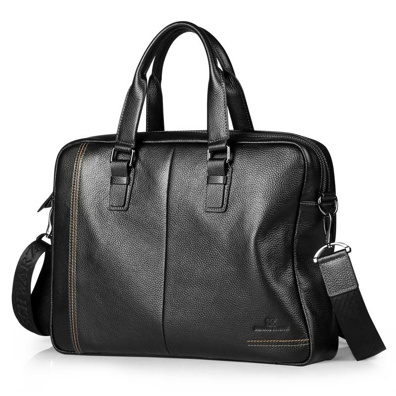 New Fashion designer 14 inch Laptop Briefcase Business Handbag for Men Large Capacity men's leather Shoulder Bag, Black
New Fashion designer 14 inch Laptop Briefcase Business Handbag for Men Large Capacity men's leather Shoulder Bag, Black