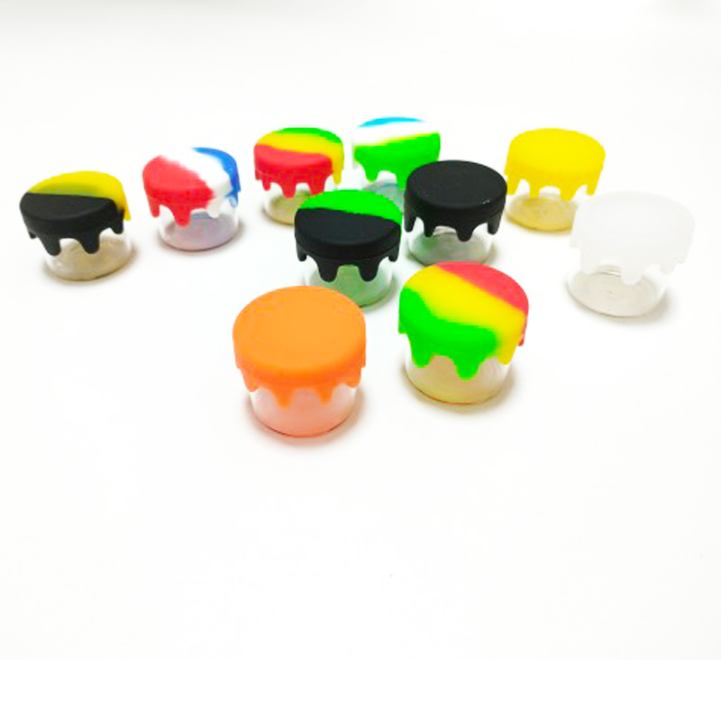 30 X Glass Dab Wax Container With Silicone Lid 5 Ml Non-stick Glass Box Oil Jar Oil Holder For Vaporizer Vape
30 X Glass Dab Wax Container With Silicone Lid 5 Ml Non-stick Glass Box Oil Jar Oil Holder For Vaporizer Vape