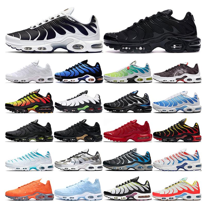 2020 Plus Tn Big Size 13 mens running shoes for women triple white black fly knit run utility CPFM Catus Jacks Sports Shoes 36-47
2020 Plus Tn Big Size 13 mens running shoes for women triple white black fly knit run utility CPFM Catus Jacks Sports Shoes 36-47