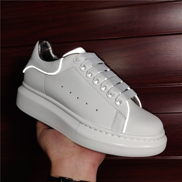 2021 Men Women Back Platform Sneakers Top Quality White Genuine suede Leather Trainers Comfort Style Vintage Casual Shoes With Dust Bag, #3
2021 Men Women Back Platform Sneakers Top Quality White Genuine suede Leather Trainers Comfort Style Vintage Casual Shoes With Dust Bag, #3