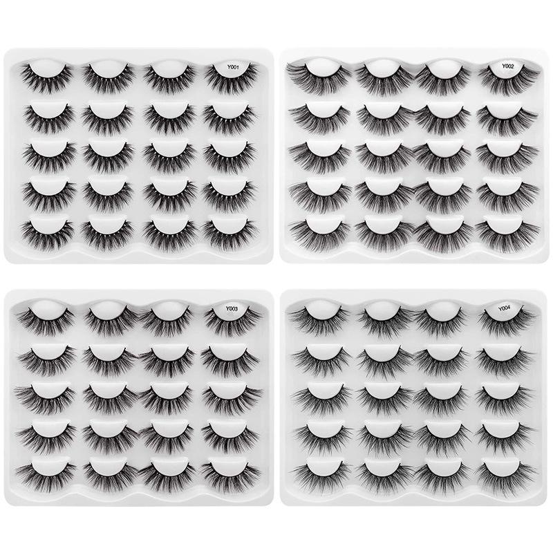 10 Pairs 3D Mink Lashes Natural False Eyelashes Dramatic Volume Fake Lashes Makeup Eyelash Extension Silk Eyelashes
10 Pairs 3D Mink Lashes Natural False Eyelashes Dramatic Volume Fake Lashes Makeup Eyelash Extension Silk Eyelashes