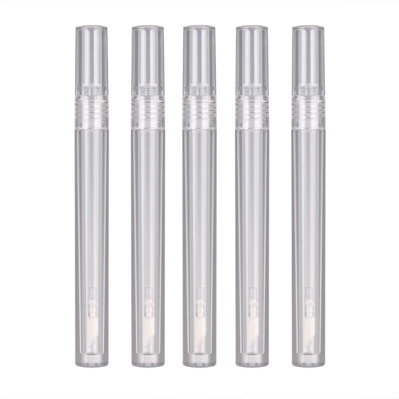 1.6 ml 5 Pieces Transparent Lip Gloss Containers Clear Crystal Lip Glaze Tube Plastic Refillable Bottle DIY Cosmetics Container
1.6 ml 5 Pieces Transparent Lip Gloss Containers Clear Crystal Lip Glaze Tube Plastic Refillable Bottle DIY Cosmetics Container