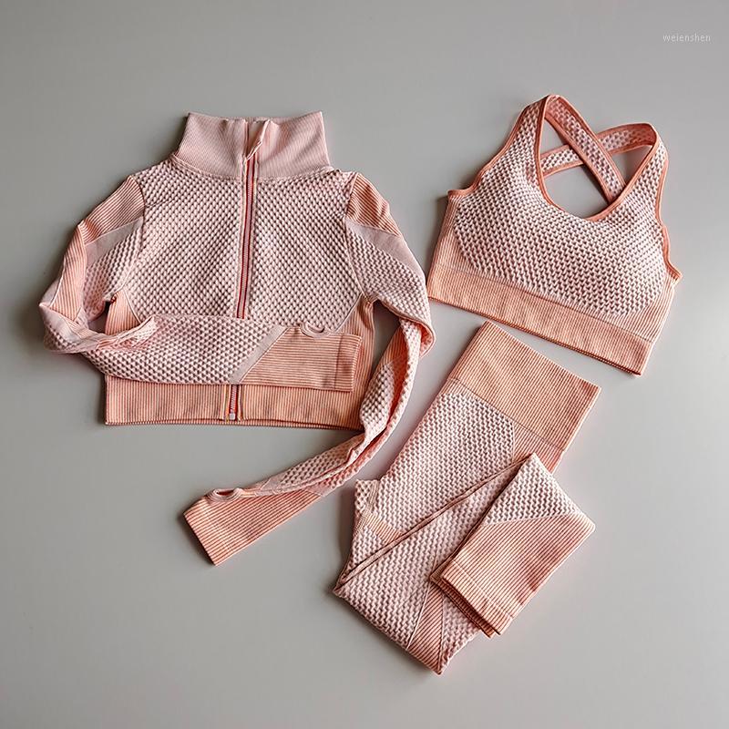 Women Fitness Sport Yoga Suit Seamless Women Yoga Sets Long Sleeve Clothing Female Sport Gym Suits Wear Running Suit1, Pink
Women Fitness Sport Yoga Suit Seamless Women Yoga Sets Long Sleeve Clothing Female Sport Gym Suits Wear Running Suit1, Pink