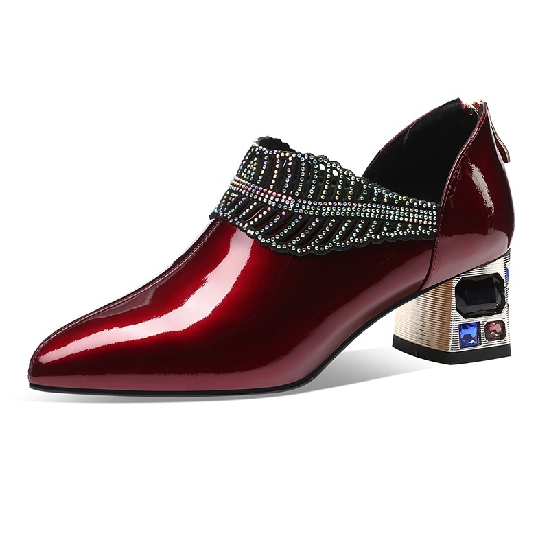 2021 Classic Genuine Leather New High Heels to Women Wedding Shoes 4azi, Black
2021 Classic Genuine Leather New High Heels to Women Wedding Shoes 4azi, Black