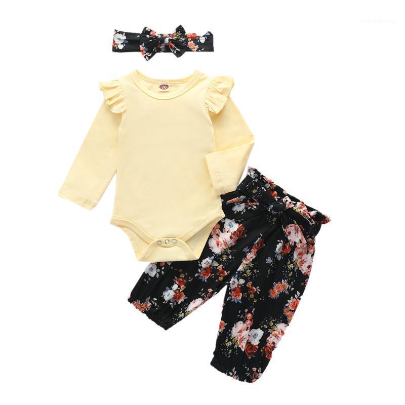 Fall Autumn Infant Baby Girls 3Pcs Set Yellow Solid Color Ruffled Long Sleeve Bodysuit+Floral Print Long Pants+Headband1, As pic
Fall Autumn Infant Baby Girls 3Pcs Set Yellow Solid Color Ruffled Long Sleeve Bodysuit+Floral Print Long Pants+Headband1, As pic