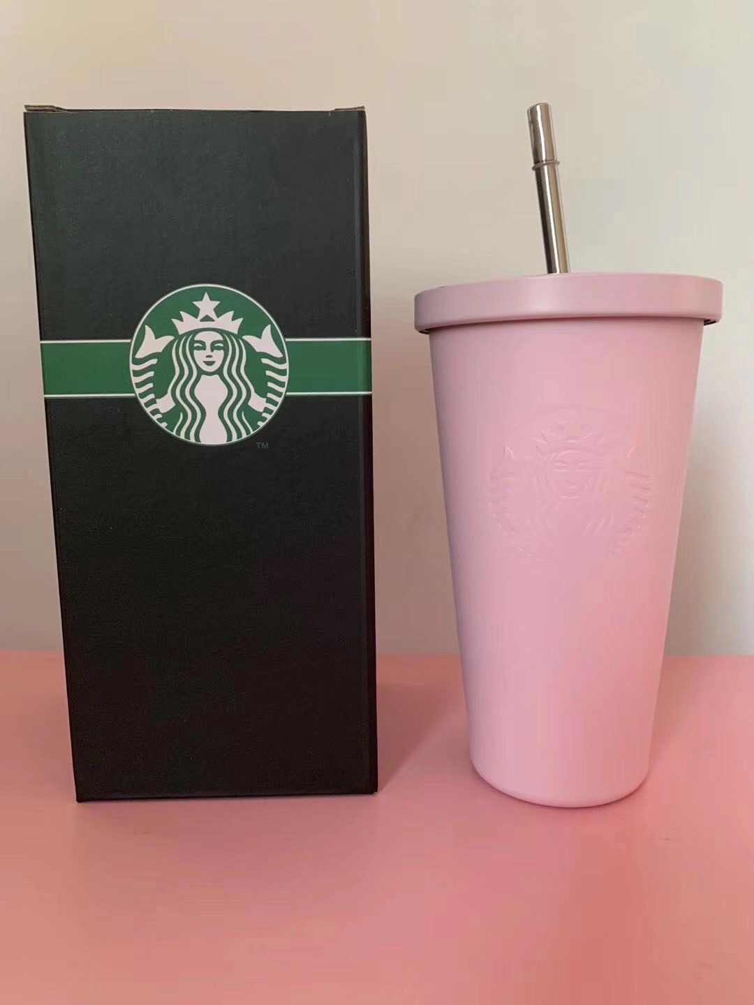 500ML Starbucks Stainless Steel Cup Coffee Mug with Straw Travel Bottle Cup Best Gift Products Wholesale Price, As show
500ML Starbucks Stainless Steel Cup Coffee Mug with Straw Travel Bottle Cup Best Gift Products Wholesale Price, As show