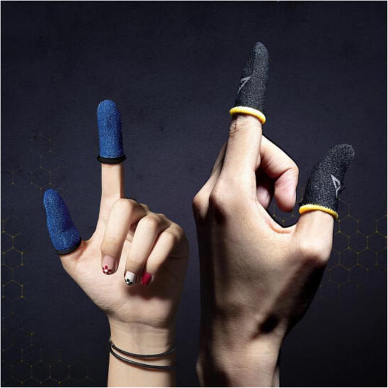 10pair/lot Original Flydigi Feelers 2 Finger gaming Sleeve Sweat Proof Finger CoverPUBG Game Touch Screen mobile phone
10pair/lot Original Flydigi Feelers 2 Finger gaming Sleeve Sweat Proof Finger CoverPUBG Game Touch Screen mobile phone