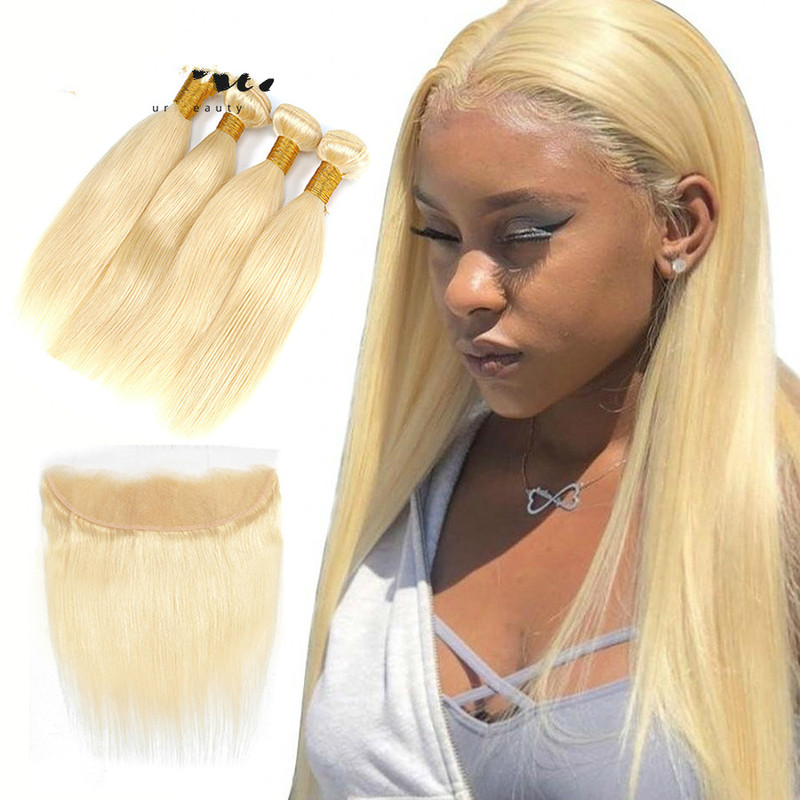 30 32 34 40 Inch Straight Brazilian 613 Hair Weave Bundles With Frontal Human Hair Bundles With Closure Hair Extension, Blonde
30 32 34 40 Inch Straight Brazilian 613 Hair Weave Bundles With Frontal Human Hair Bundles With Closure Hair Extension, Blonde
