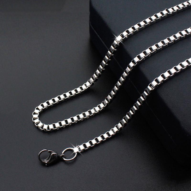 1mm 2mm 3mm Stainless Steel Box Chain Necklace Fashion Men's Party Jewelry Length 40cm 50cm 55cm 60cm Drop Shipping
1mm 2mm 3mm Stainless Steel Box Chain Necklace Fashion Men's Party Jewelry Length 40cm 50cm 55cm 60cm Drop Shipping