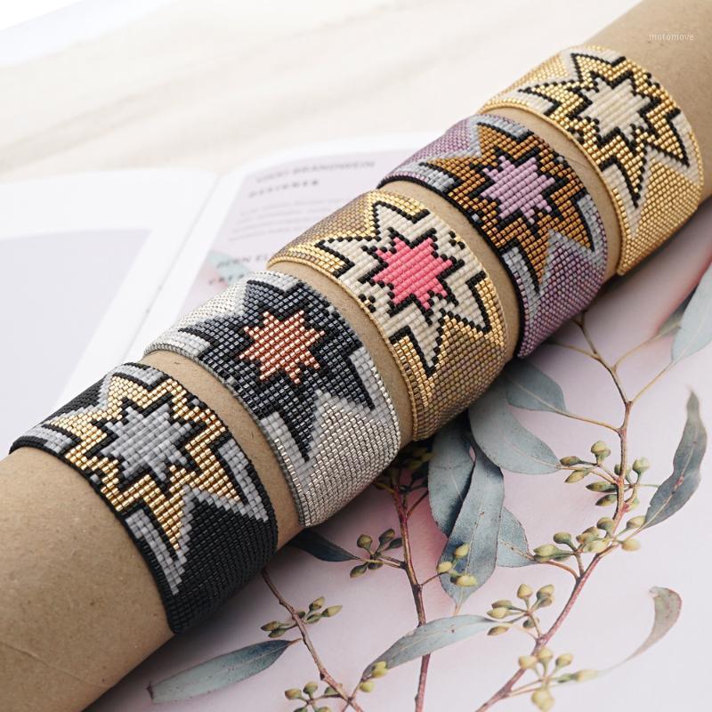Go2boho Star Bracelets Miyuki Hand Woven Bracelet For Women Mexican Fashion Jewelry Manufacturers 2020 Adjustable Jewellery Gift1
Go2boho Star Bracelets Miyuki Hand Woven Bracelet For Women Mexican Fashion Jewelry Manufacturers 2020 Adjustable Jewellery Gift1
