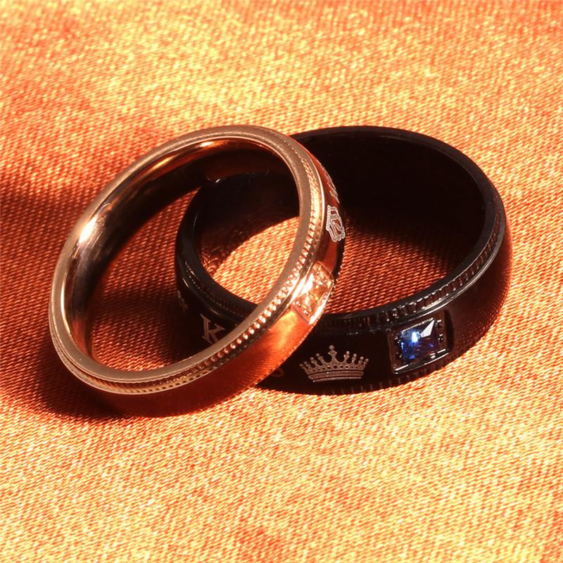Cluster Rings 2021 European And American Couple Ring Her King His Queen Crystal From Swarovskis Simple Titanium Steel Fit Wedding Party
Cluster Rings 2021 European And American Couple Ring Her King His Queen Crystal From Swarovskis Simple Titanium Steel Fit Wedding Party