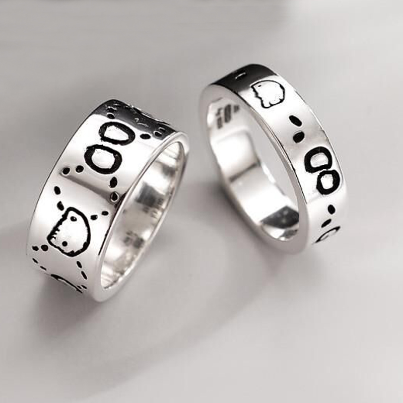 Fashion Unisex luxury gcci Ring for Men Women Unisex Ghost Designer Rings Jewelry Sliver Color
Fashion Unisex luxury gcci Ring for Men Women Unisex Ghost Designer Rings Jewelry Sliver Color