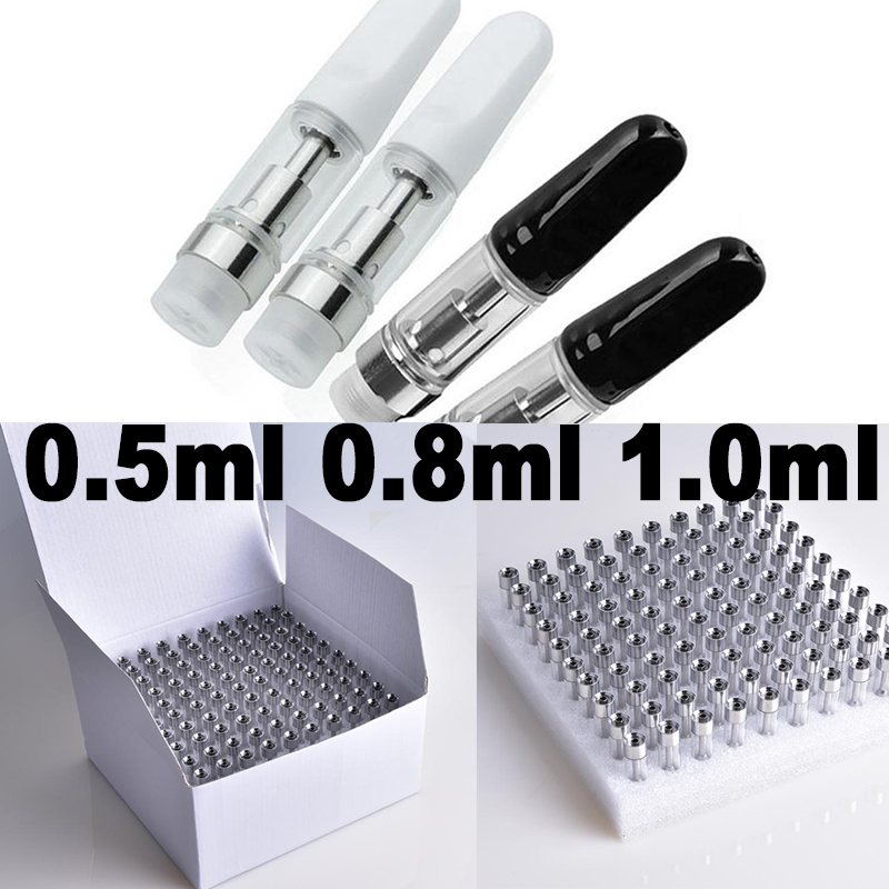TH205 Atomizer Vaporizer Pen Cartridges Ceramic Tips packaging PVC tube 510 Thread Empty Vape Pens Cartridge White Black E Cigarette
TH205 Atomizer Vaporizer Pen Cartridges Ceramic Tips packaging PVC tube 510 Thread Empty Vape Pens Cartridge White Black E Cigarette