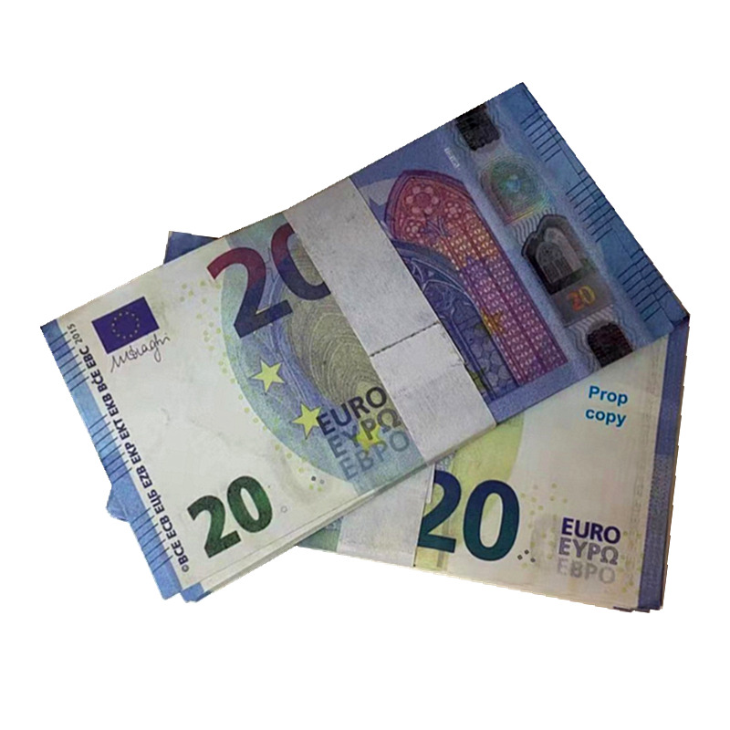 Top Quality 20Euro Nightclub Bar atmosphere Prop money faux billet fake movie money billet euro 10 play money Crafts LR07
Top Quality 20Euro Nightclub Bar atmosphere Prop money faux billet fake movie money billet euro 10 play money Crafts LR07