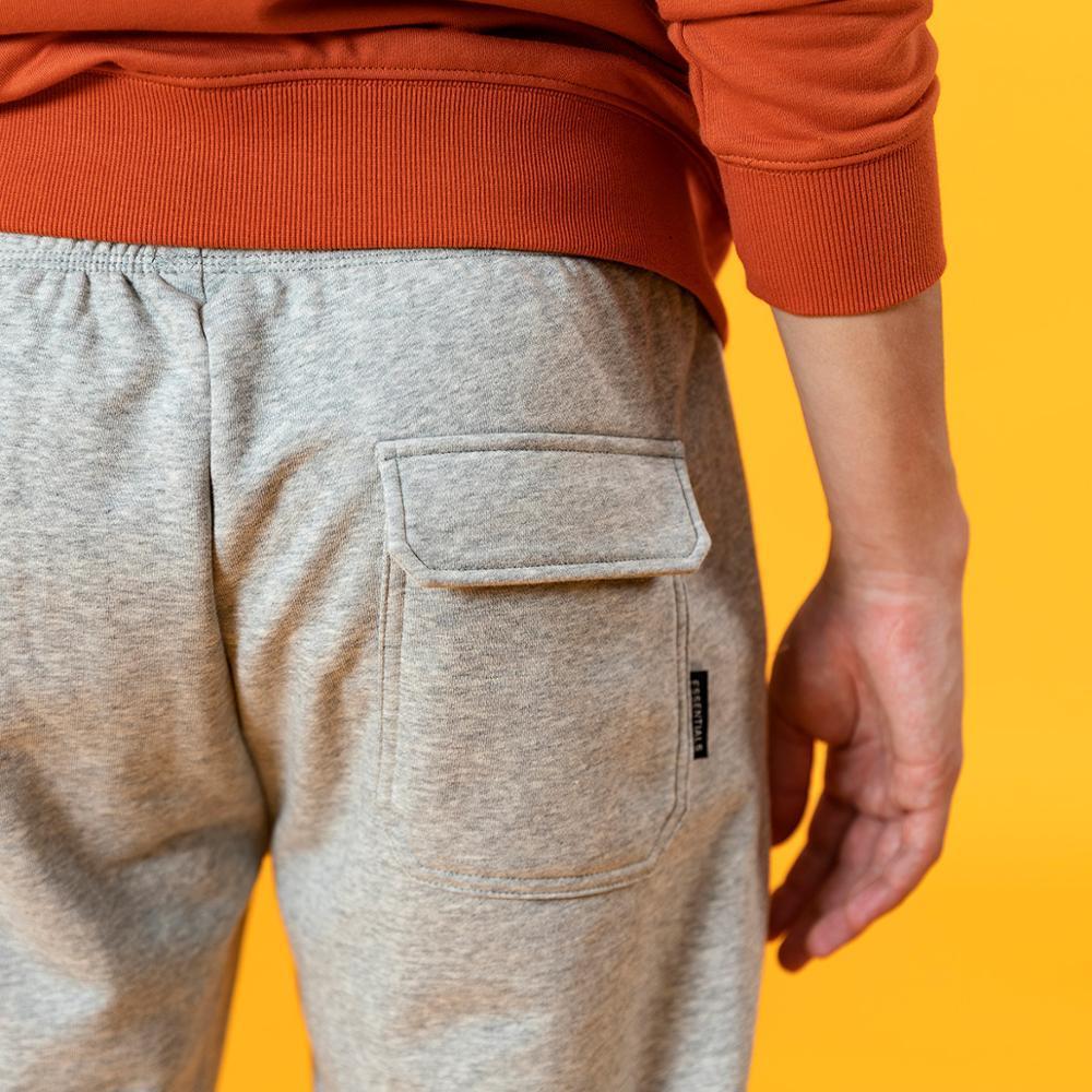SIMWOOD Autumn new sweatpants causal comfortable jogger trousers plus size back pockets drawstring plus size pants SJ131038 201027