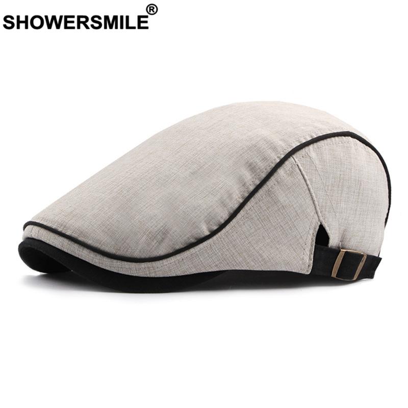 SHOWERSMILE Spring Summer Cabbie Cap Men Cotton Flat Cap Beige Irish Hat Adjustable Brand Casual Male Jeff, Black
SHOWERSMILE Spring Summer Cabbie Cap Men Cotton Flat Cap Beige Irish Hat Adjustable Brand Casual Male Jeff, Black