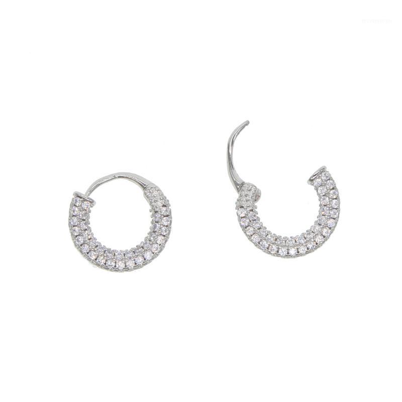 925 sterling silver high quality 10mm disc pave cubic zirconia girls simple Circle earring with full paved1
925 sterling silver high quality 10mm disc pave cubic zirconia girls simple Circle earring with full paved1