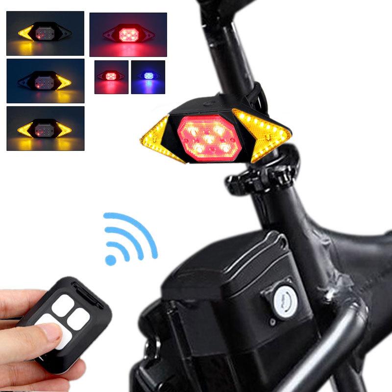 Bike Tail Light with Turn Signals USB Rechargeable Ultra Bright LED Safety Warning Bike Brake Rear Light Wireless Remote Control
Bike Tail Light with Turn Signals USB Rechargeable Ultra Bright LED Safety Warning Bike Brake Rear Light Wireless Remote Control