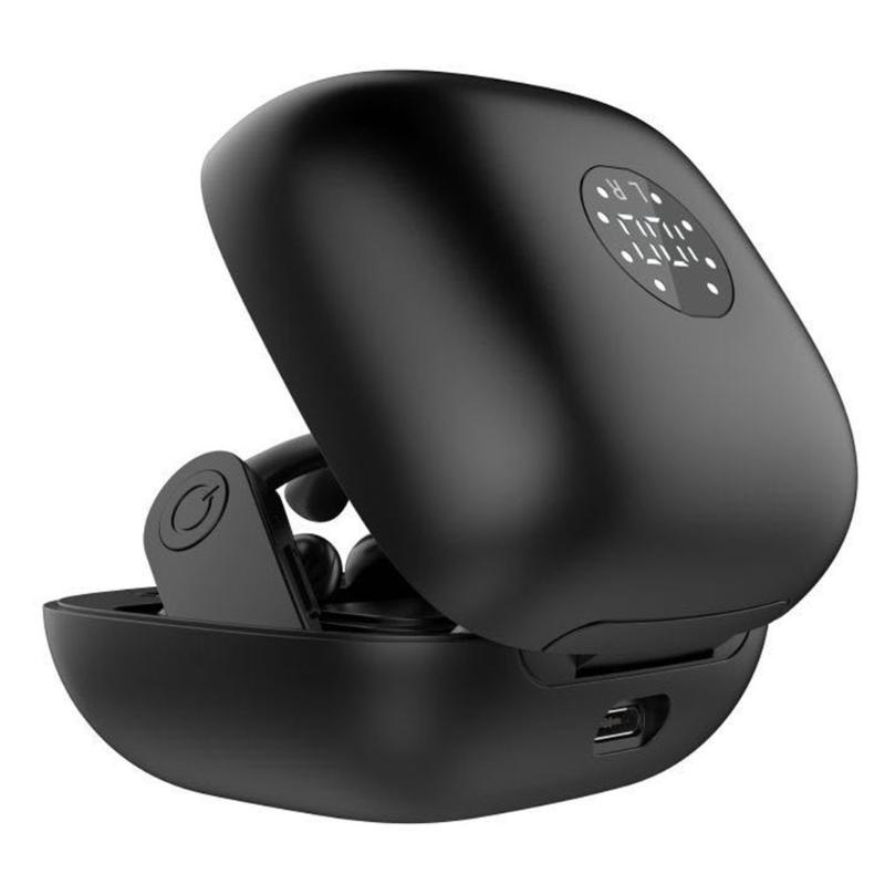 B11 Sports Headset Digital Display Hanging Ear Type 5.0 Wireless Headset Call Function Voice Control Earphone
B11 Sports Headset Digital Display Hanging Ear Type 5.0 Wireless Headset Call Function Voice Control Earphone