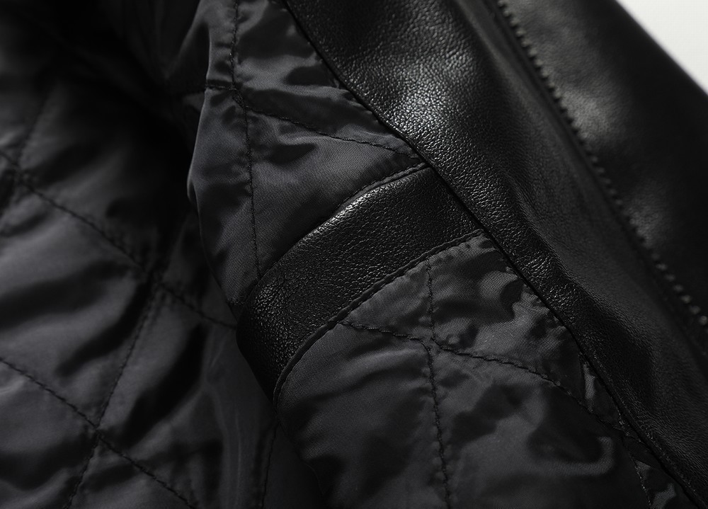Skull Rhinestones PU Jackets Men Black High Street Stand-Neck Zipper Rib Sleeve Streetwear Motorcycle Faux Leather Coats 201119