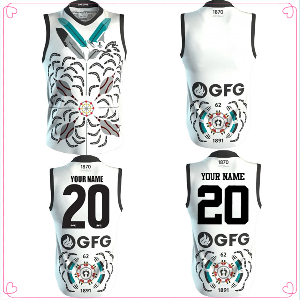 2020 PORT ADELAIDE POWER INDIGENOUS GUERNSEY RUGBY JERSEY 2021 Port Adelaide Power Rugby TRAINING SHORTS JERSEY size S--L-XL-XXL-3XL, Black
2020 PORT ADELAIDE POWER INDIGENOUS GUERNSEY RUGBY JERSEY 2021 Port Adelaide Power Rugby TRAINING SHORTS JERSEY size S--L-XL-XXL-3XL, Black