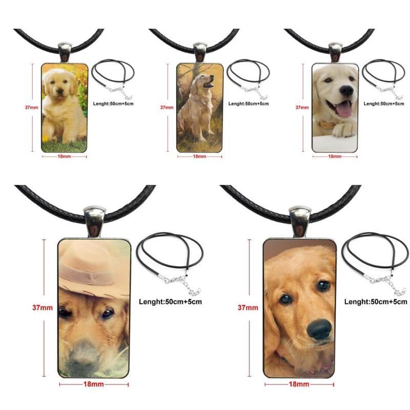 Fashion Glass Cabochon Pendant Rectangle Necklace Choker Necklace Jewelry For Men Women Gift Puppy Dog Soft, Silver
Fashion Glass Cabochon Pendant Rectangle Necklace Choker Necklace Jewelry For Men Women Gift Puppy Dog Soft, Silver