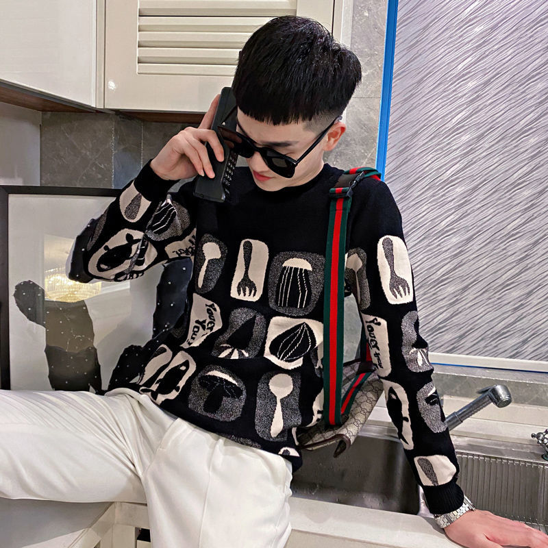 2021 High quality Autumn Winter Men's Sweater Version Plus Velvet Wool Clothing Fine Knitted Shirt Trend UVZL, Xxxl
2021 High quality Autumn Winter Men's Sweater Version Plus Velvet Wool Clothing Fine Knitted Shirt Trend UVZL, Xxxl